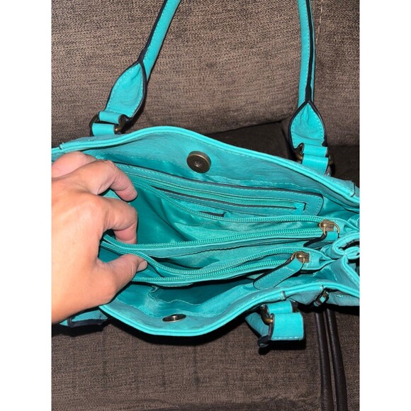 Bueno turquoise purse - Picture 4 of 7